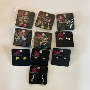 10 piece paparazzi starlet shimmer earrings